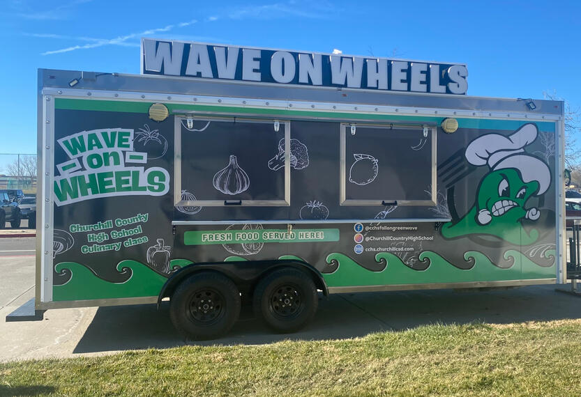 Food Truck Wrap Design for CCHS
