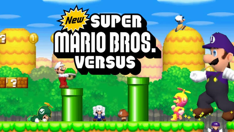 New Super Mario Bros Versus - Funny Moments